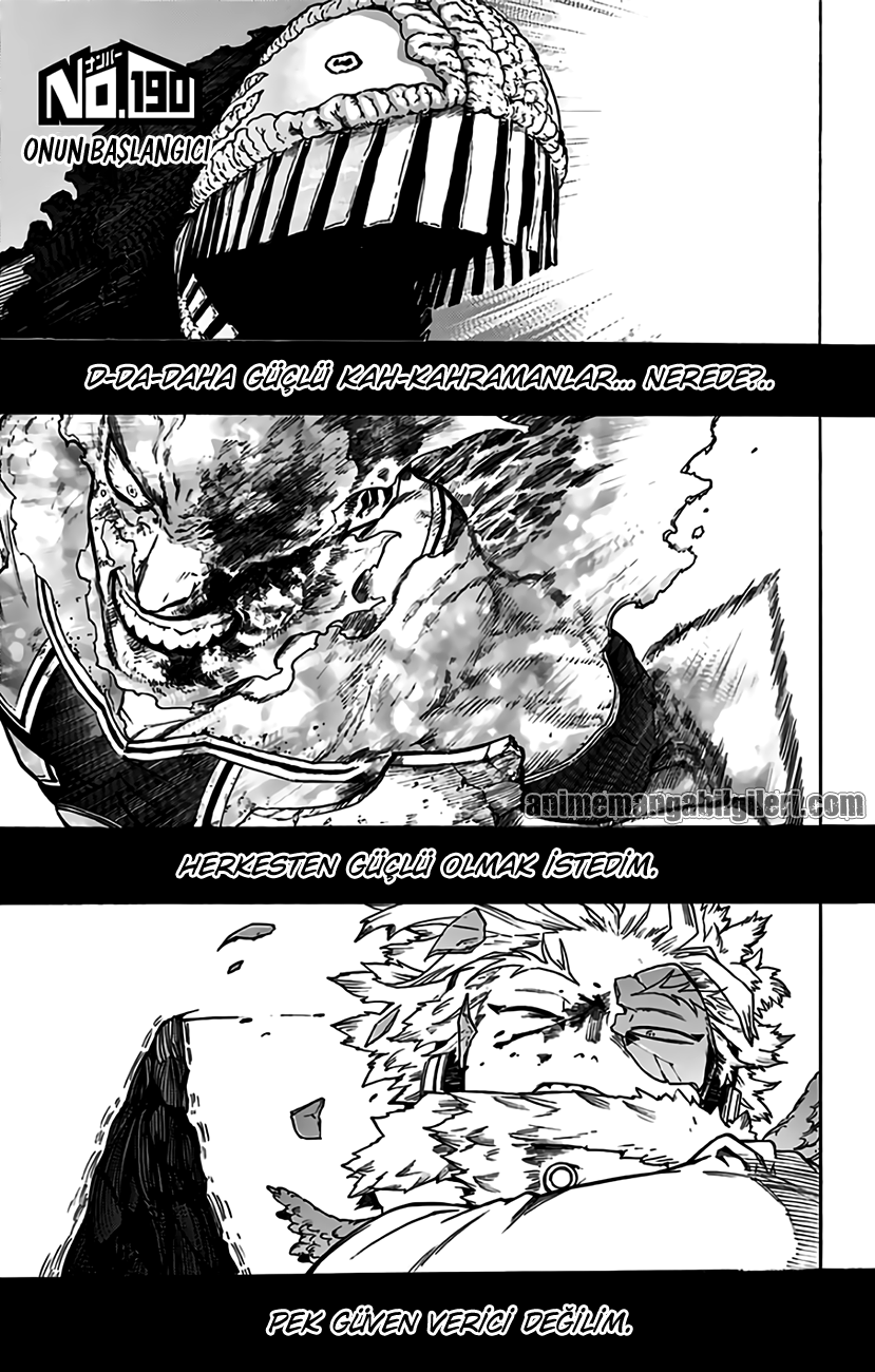 Boku No Hero Academia - Bölüm 190
