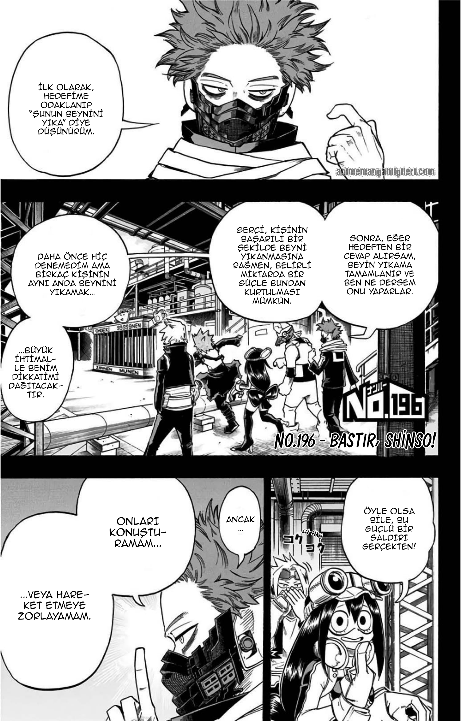 Boku No Hero Academia - Bölüm 196