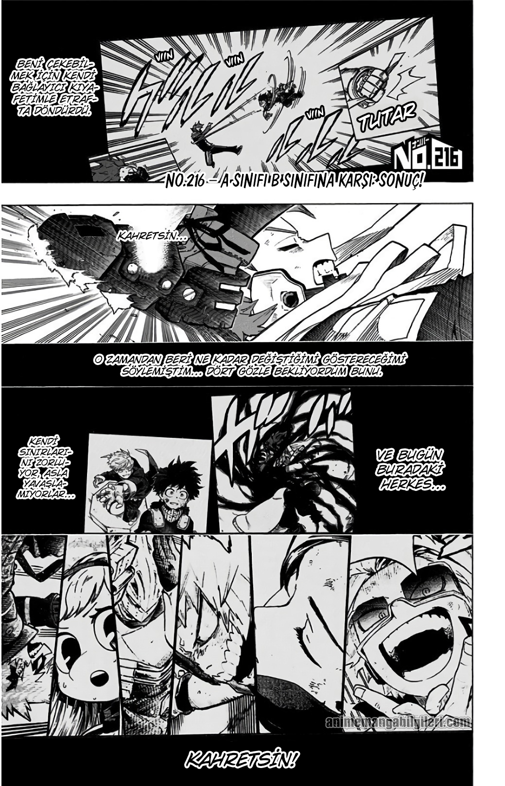 Boku No Hero Academia - Bölüm 216