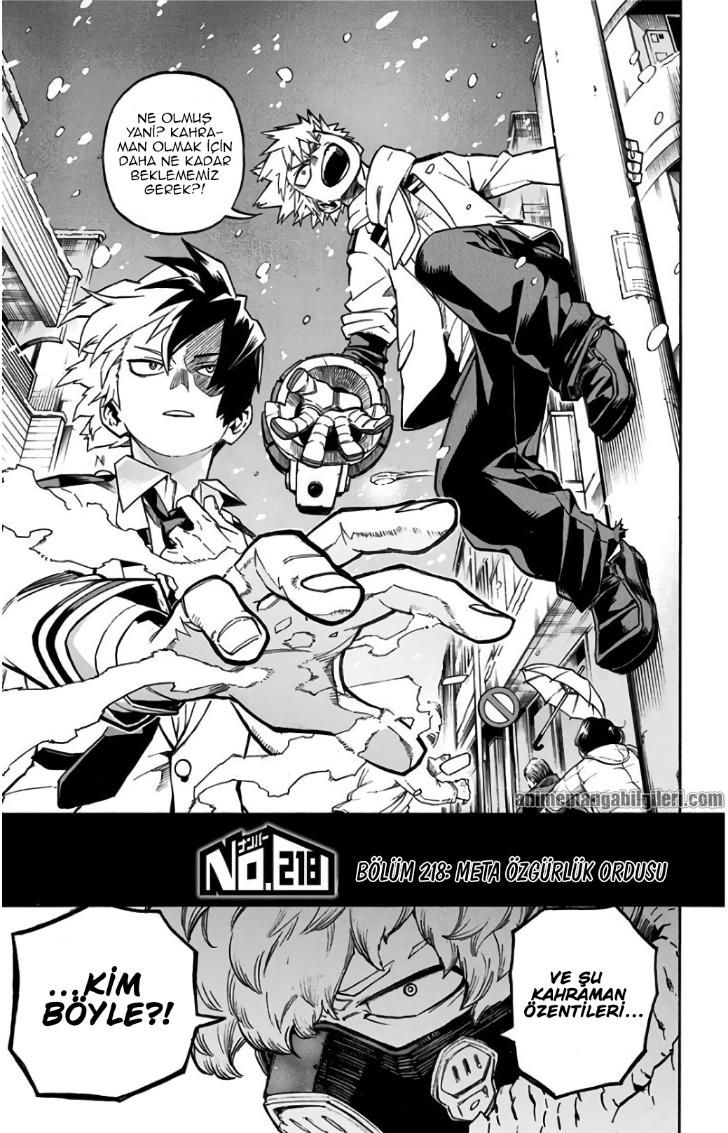 Boku No Hero Academia - Bölüm 218