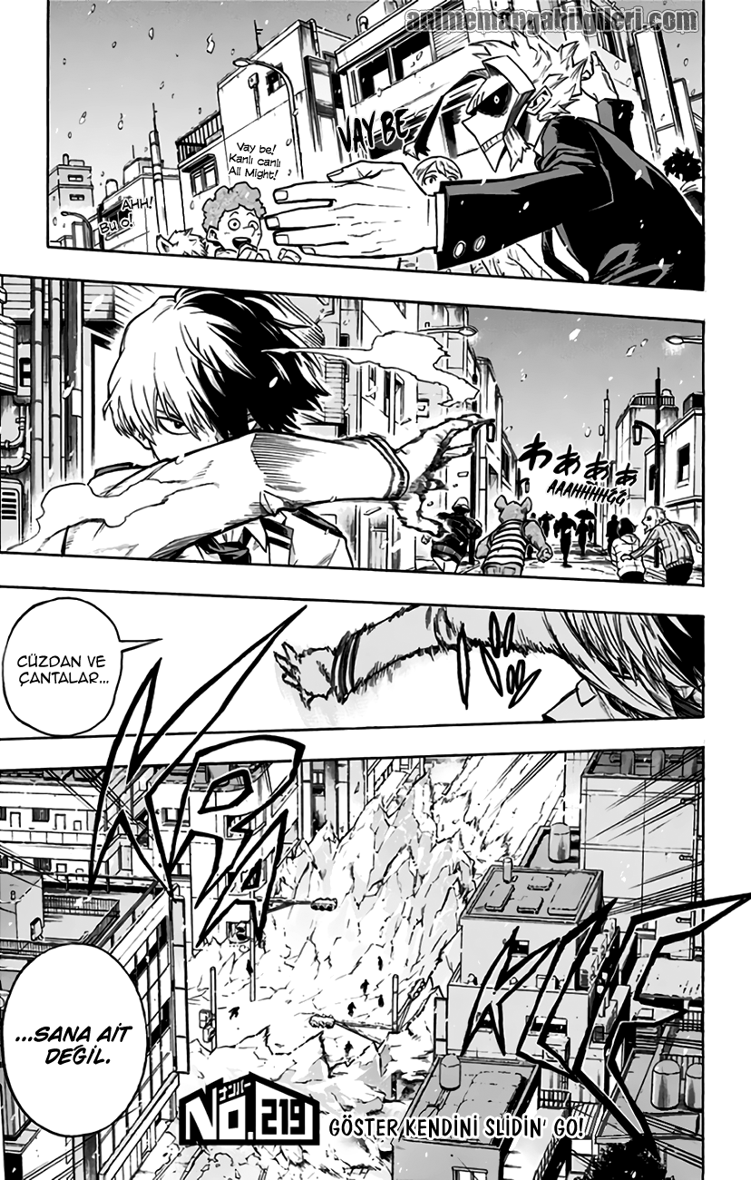 Boku No Hero Academia - Bölüm 219