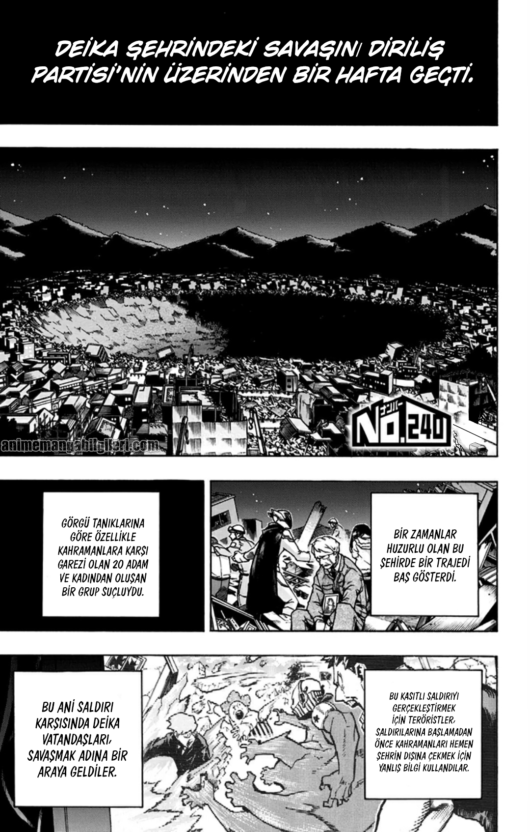 Boku No Hero Academia - Bölüm 240
