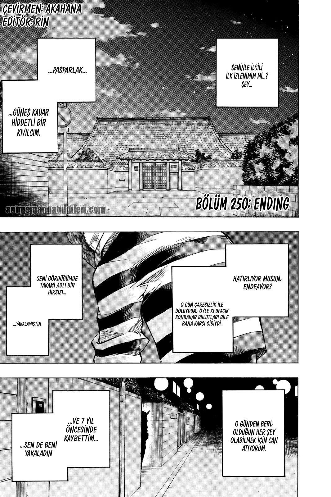 Boku No Hero Academia - Bölüm 250