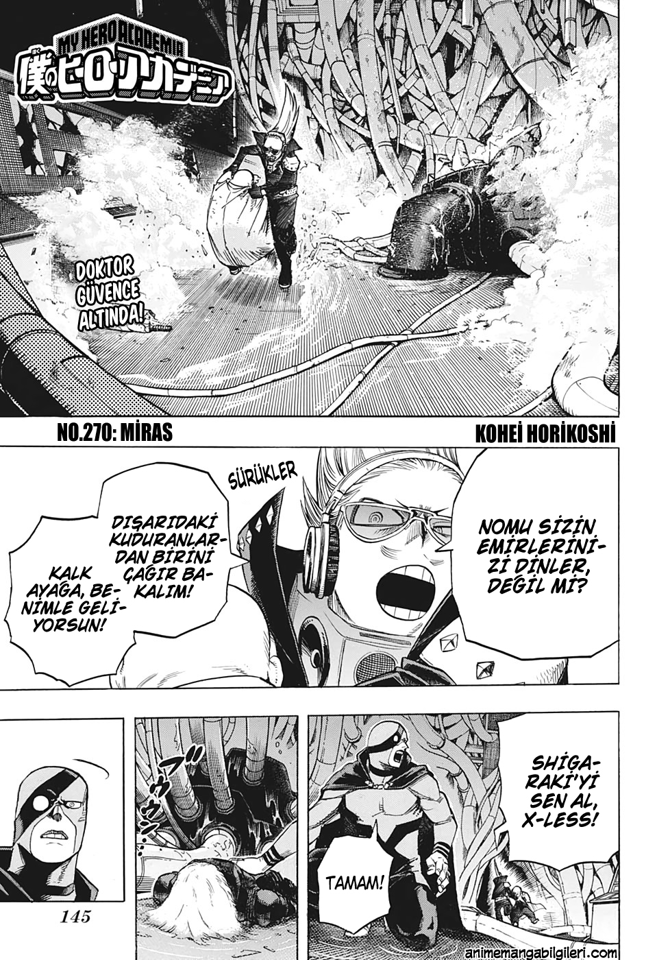 Boku No Hero Academia - Bölüm 270