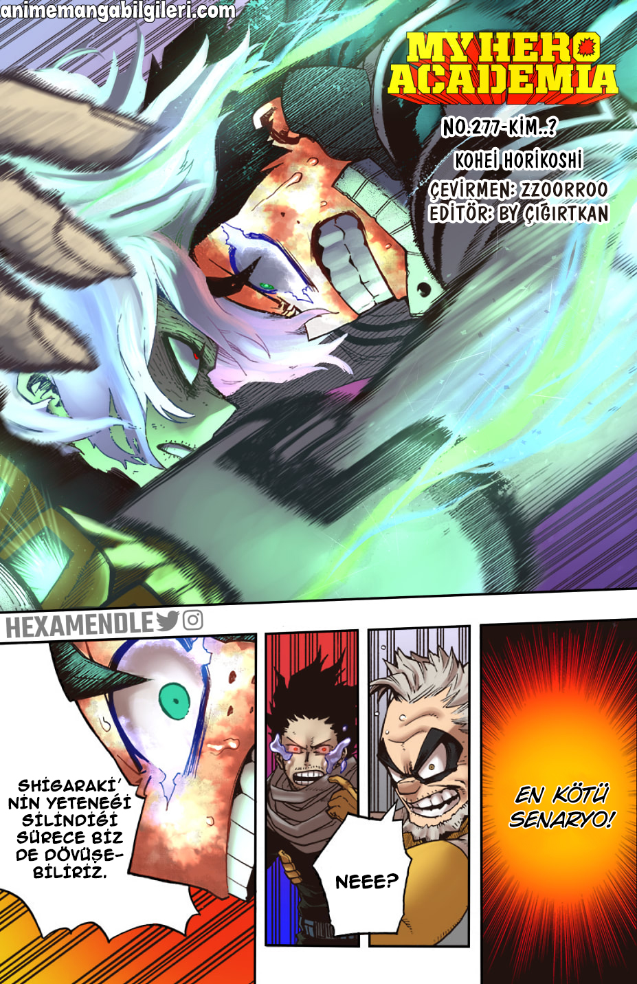 Boku No Hero Academia - Bölüm 277
