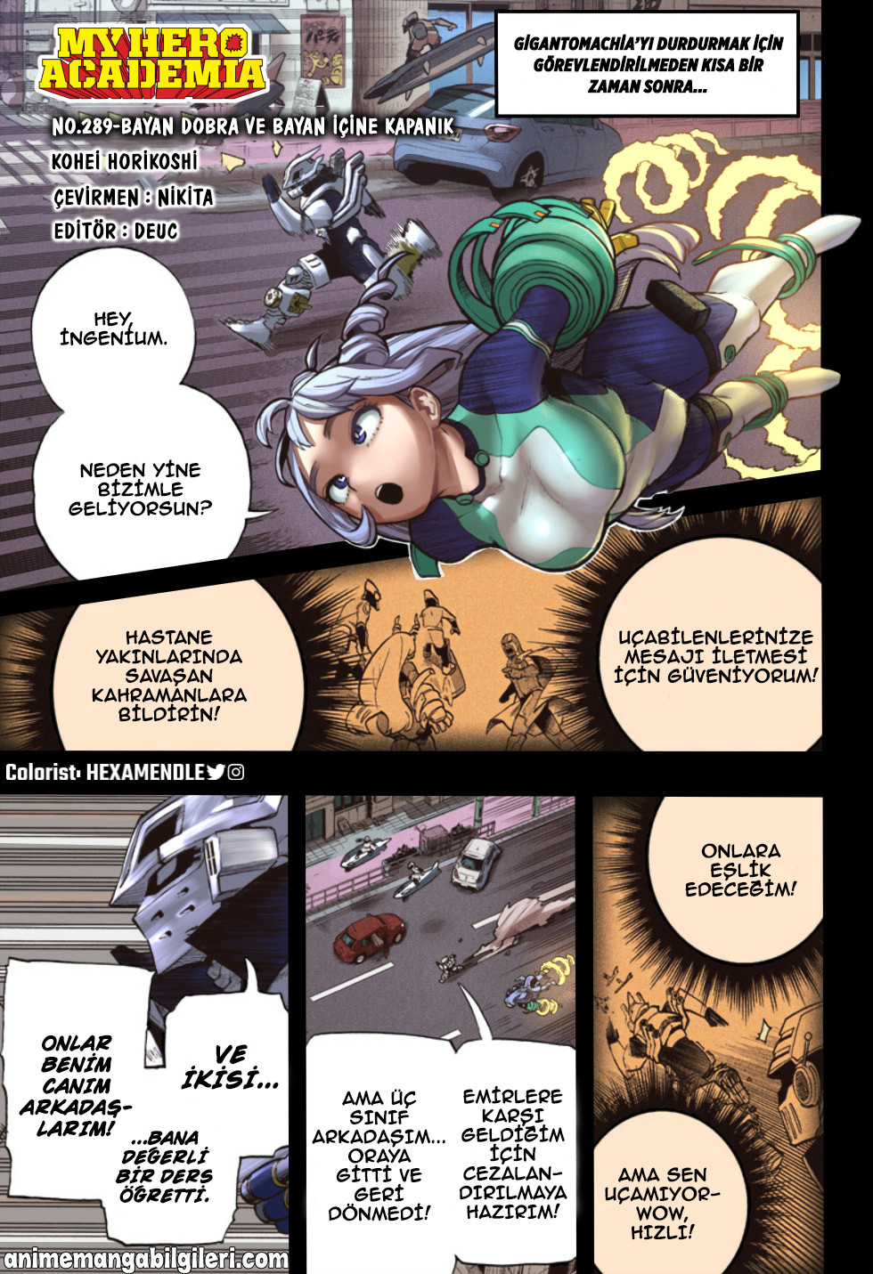 Boku No Hero Academia - Bölüm 289