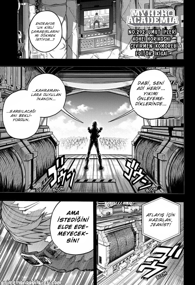 Boku No Hero Academia - Bölüm 292