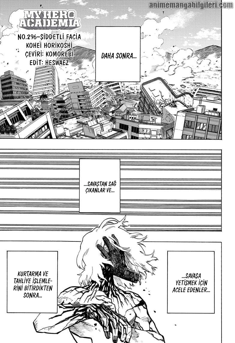 Boku No Hero Academia - Bölüm 296