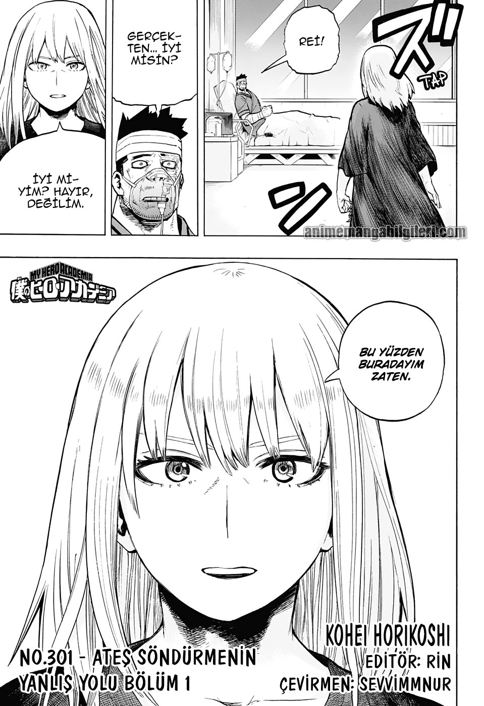 Boku No Hero Academia - Bölüm 301