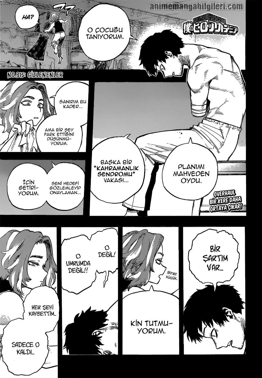 Boku No Hero Academia - Bölüm 315