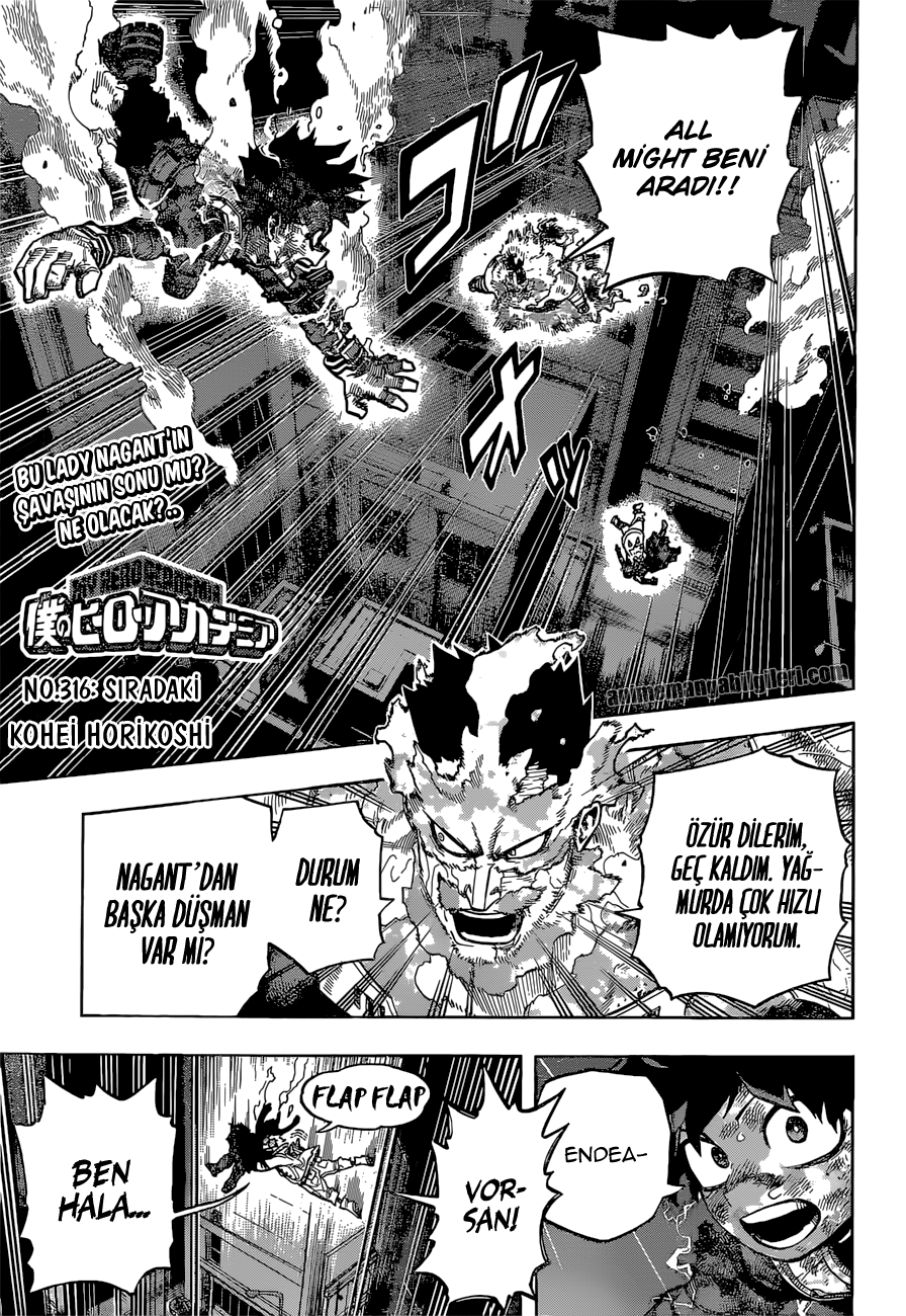 Boku No Hero Academia - Bölüm 316