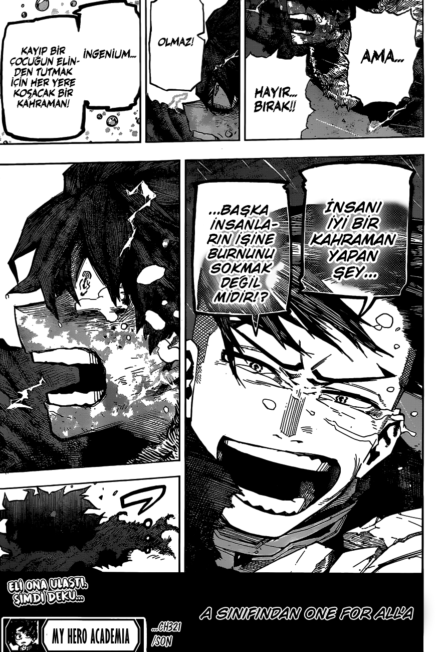 Boku No Hero Academia - Bölüm 321