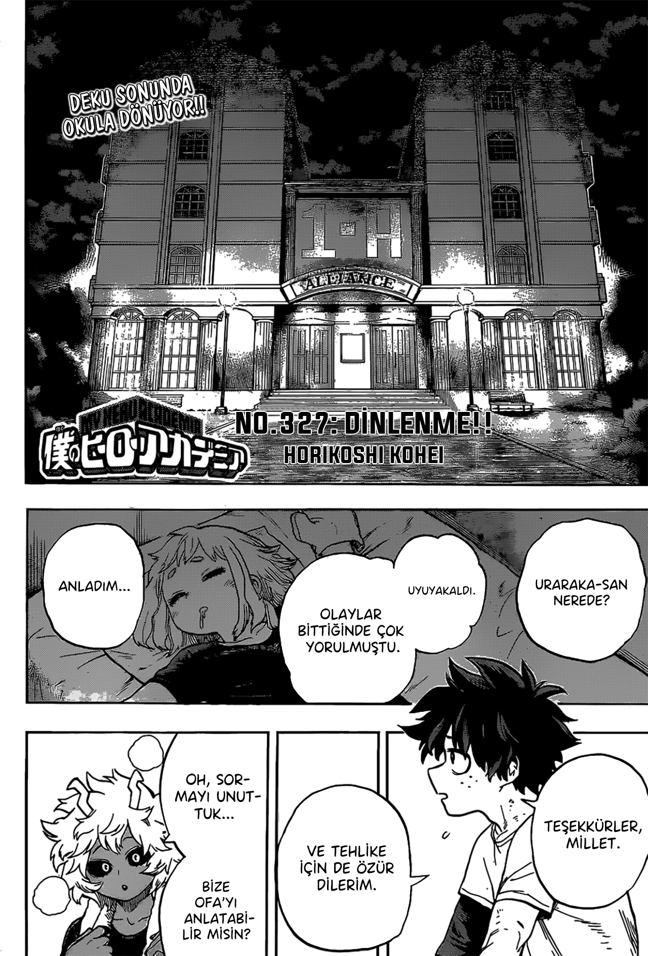 Boku No Hero Academia - Bölüm 327