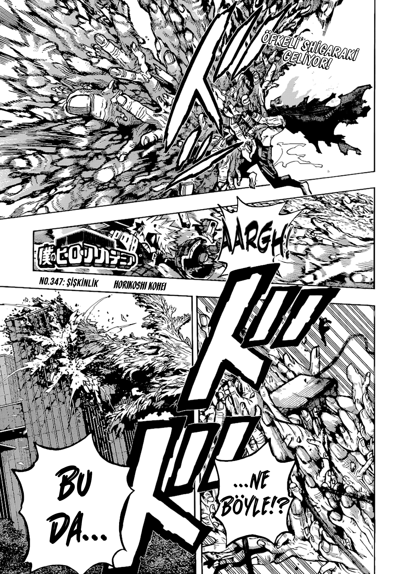Boku No Hero Academia - Bölüm 347