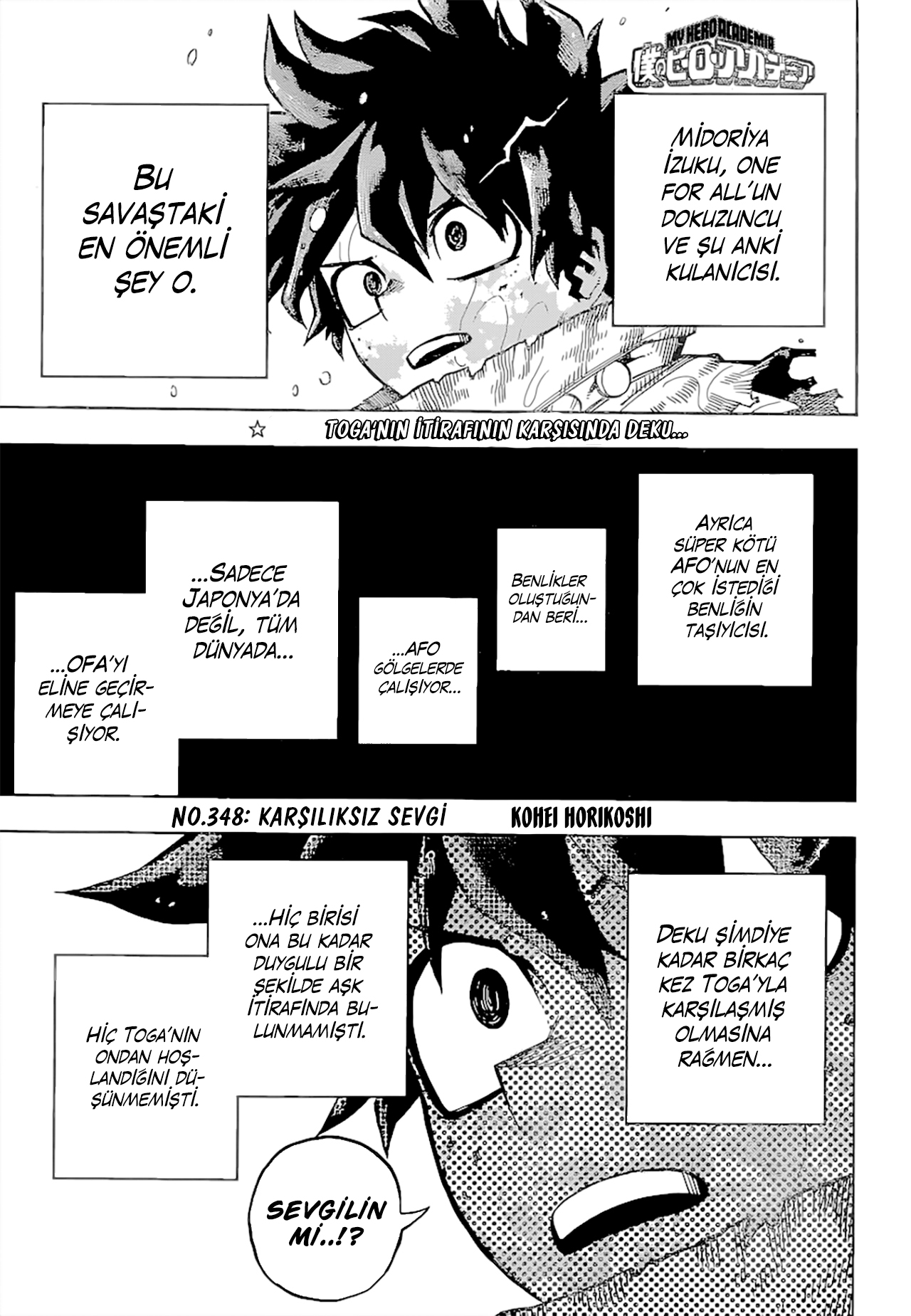Boku No Hero Academia - Bölüm 348