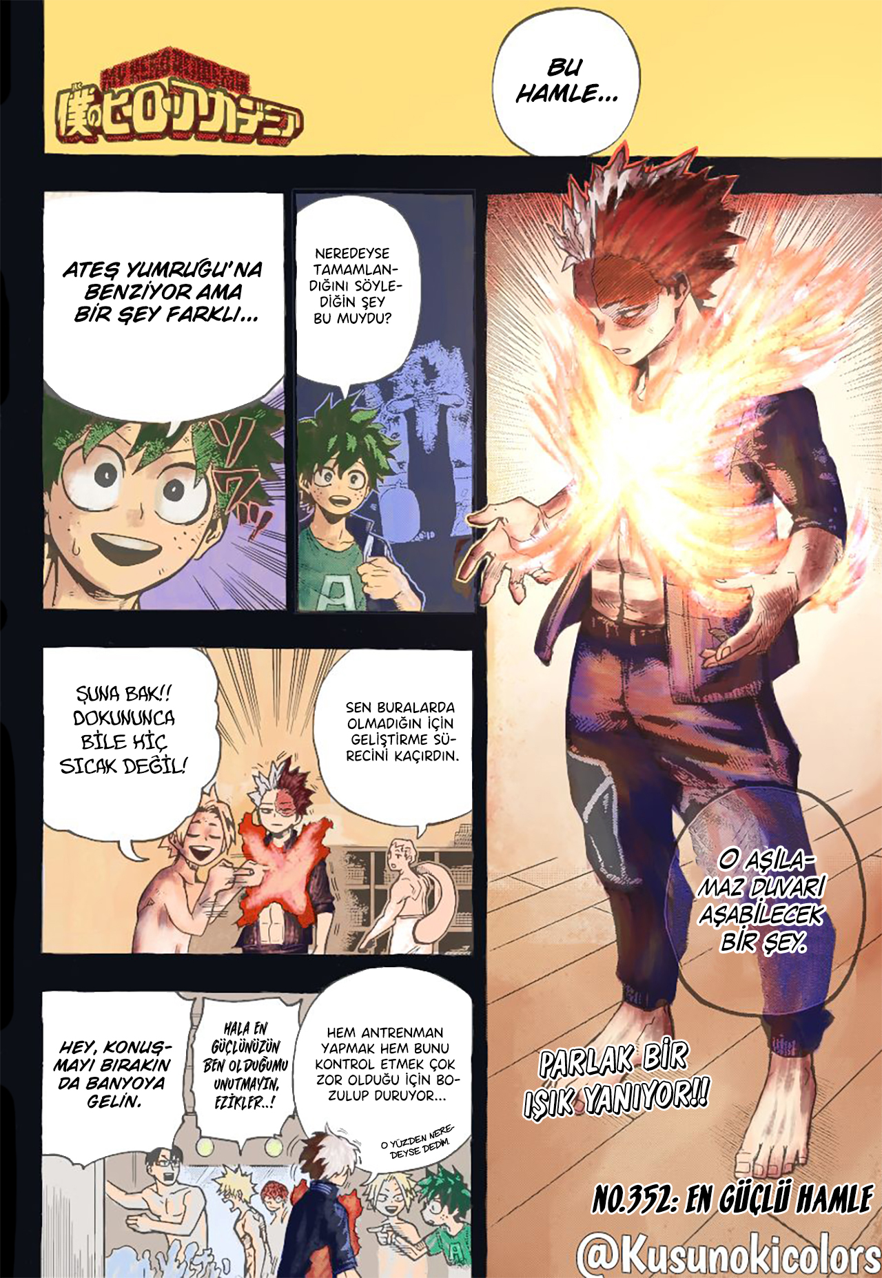 Boku No Hero Academia - Bölüm 352