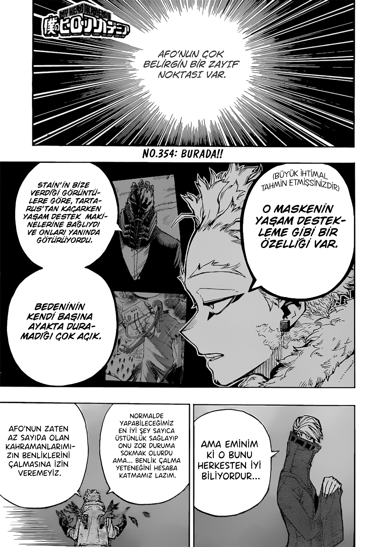 Boku No Hero Academia - Bölüm 354