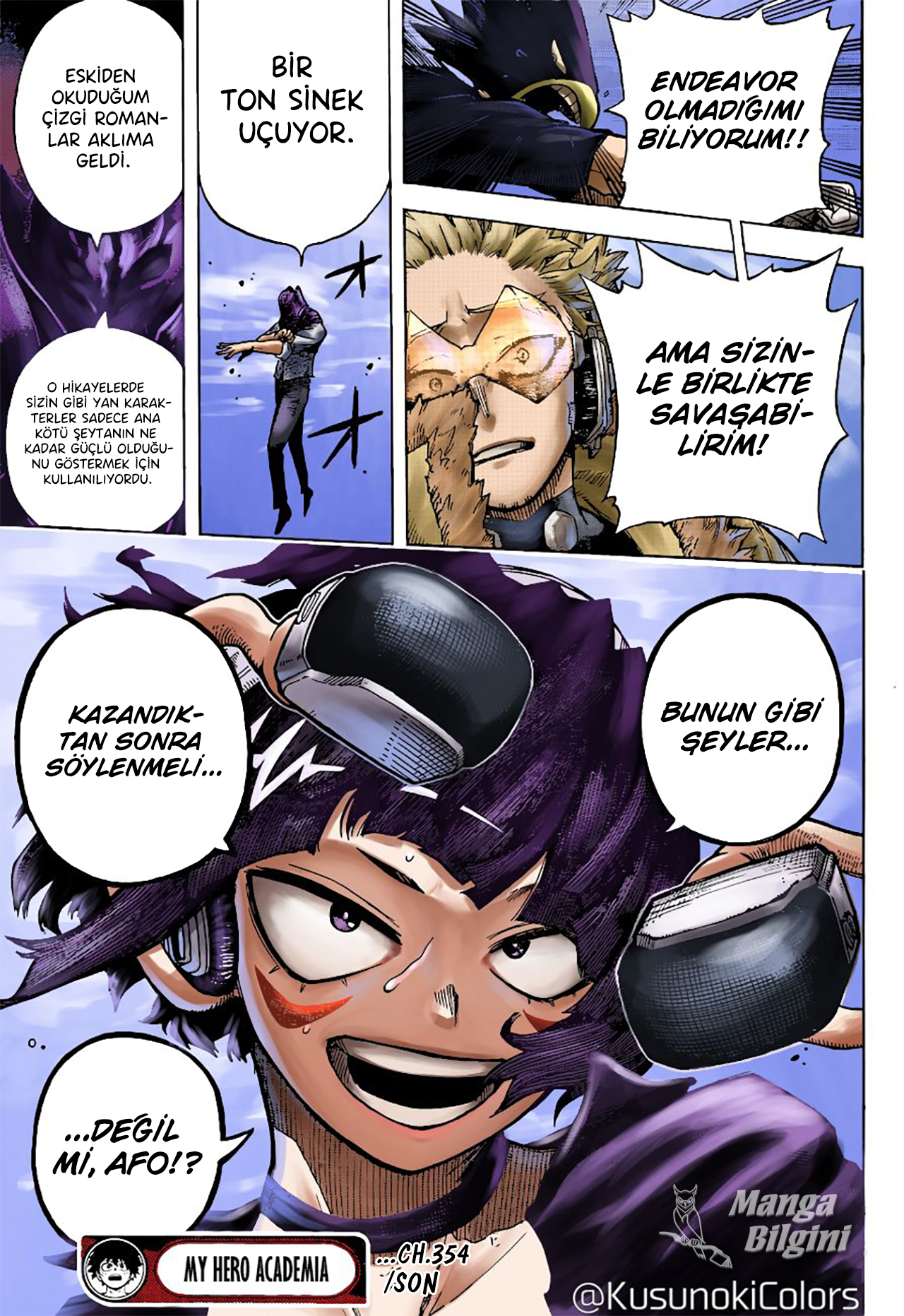 Boku No Hero Academia - Bölüm 354