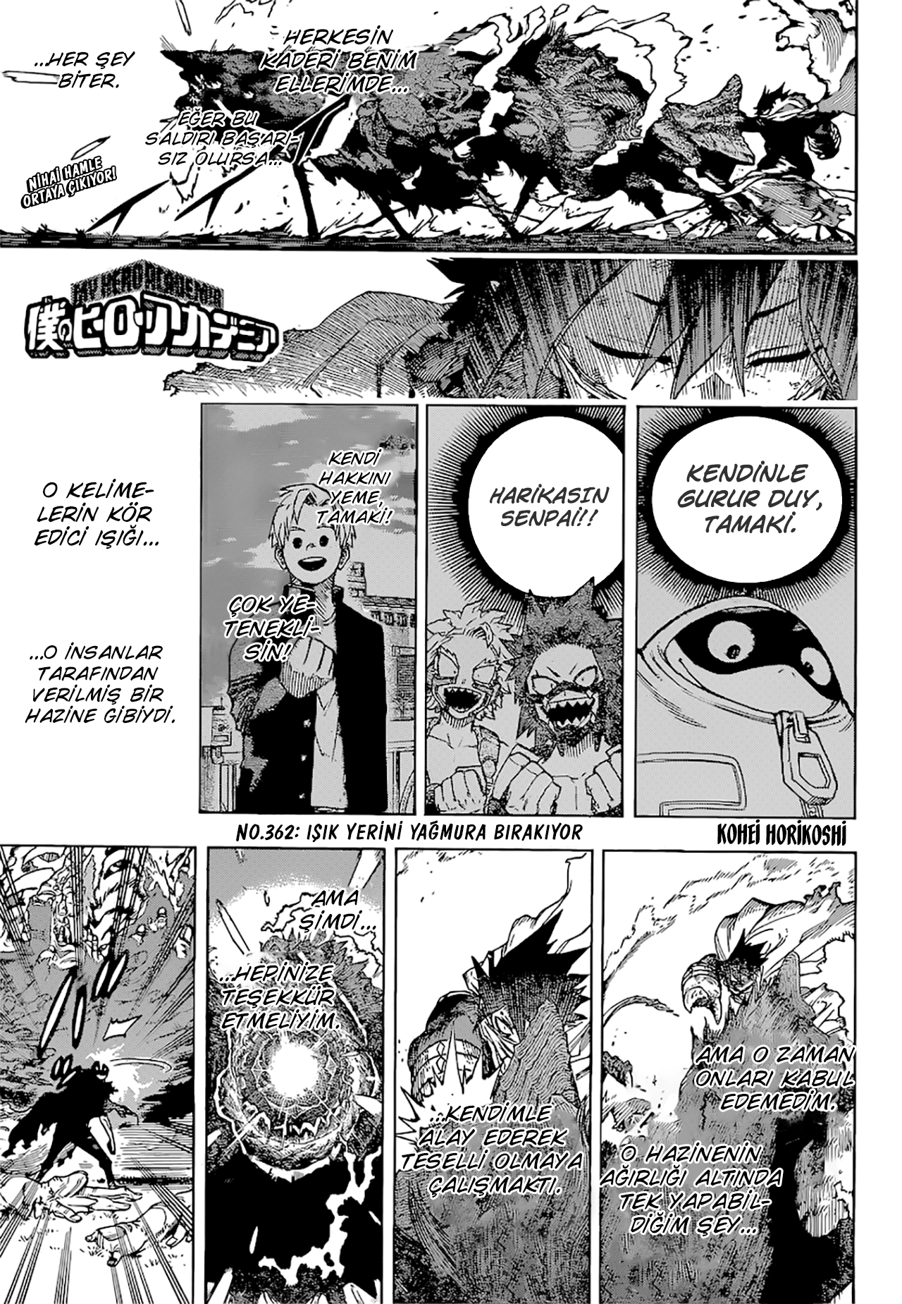 Boku No Hero Academia - Bölüm 362