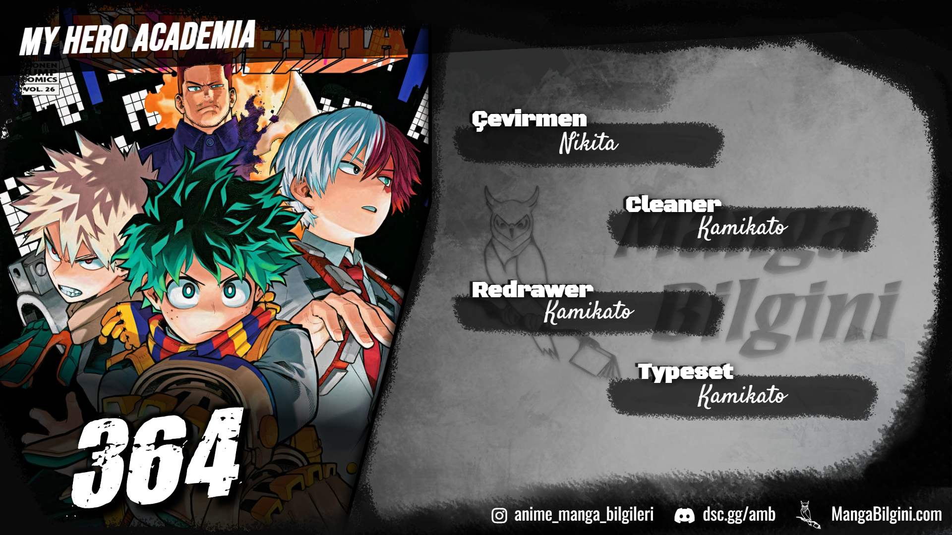 Boku No Hero Academia - Bölüm 364