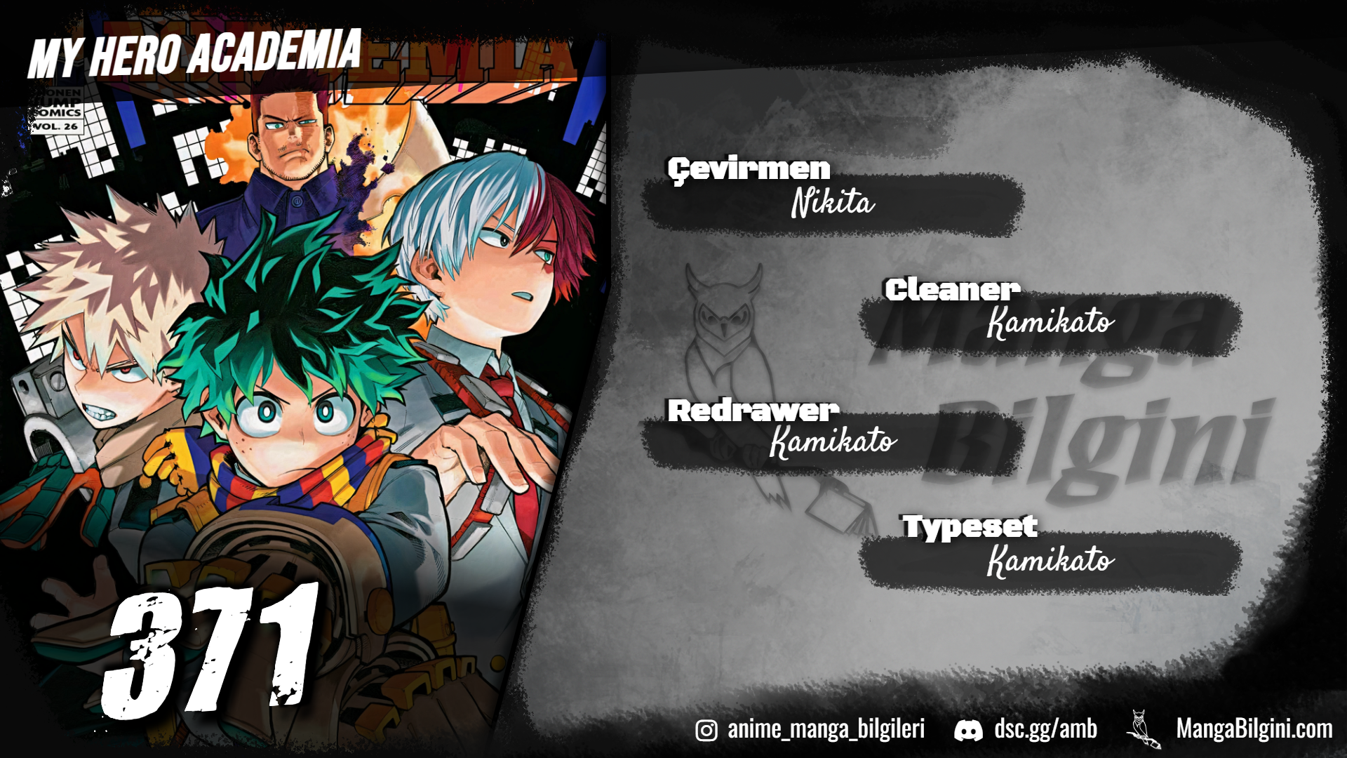 Boku No Hero Academia - Bölüm 371