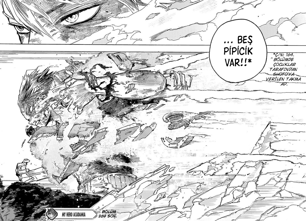 Boku No Hero Academia - Bölüm 389