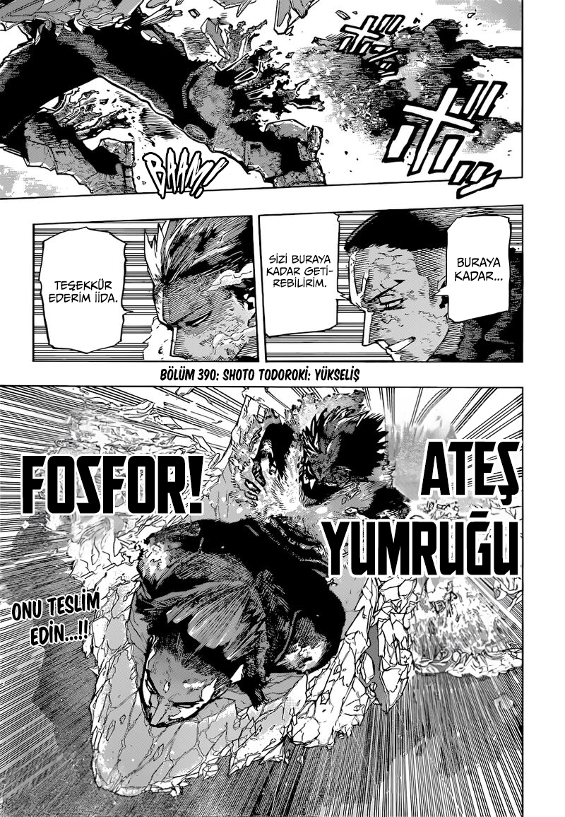 Boku No Hero Academia - Bölüm 390