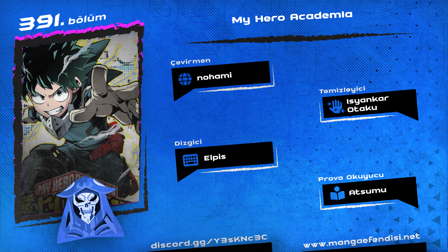 Boku No Hero Academia - Bölüm 391