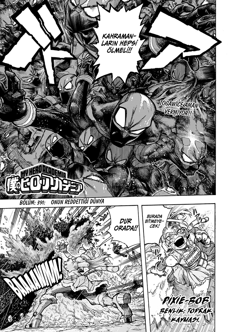 Boku No Hero Academia - Bölüm 391