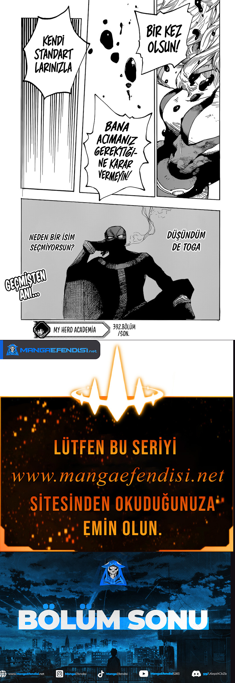 Boku No Hero Academia - Bölüm 392