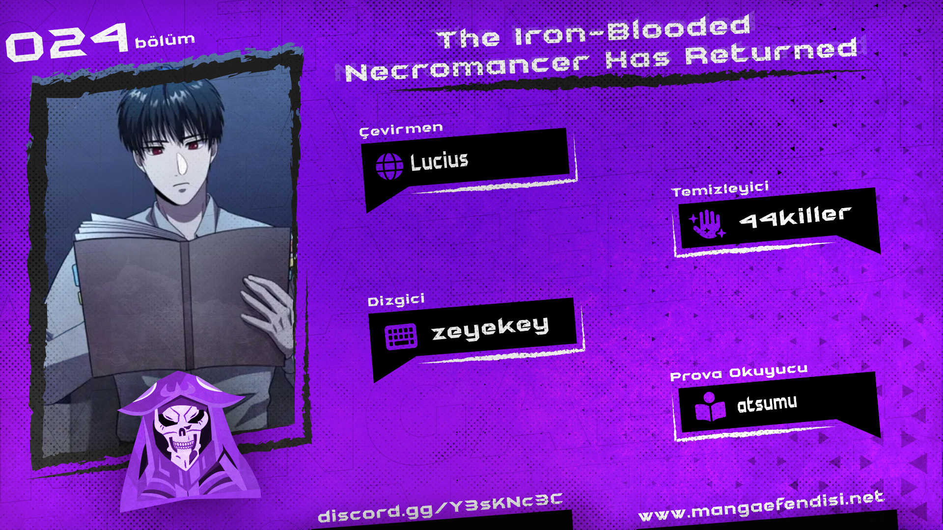The Iron-Blooded Necromancer Has Returned - Bölüm 24