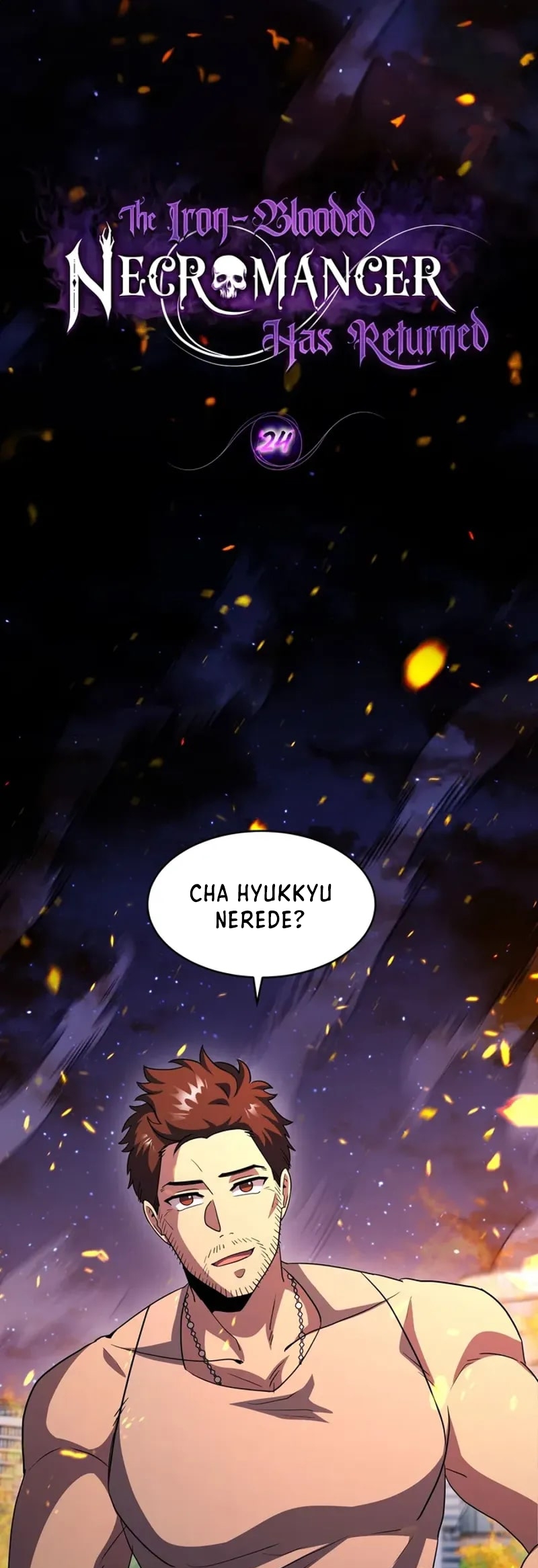 The Iron-Blooded Necromancer Has Returned - Bölüm 24