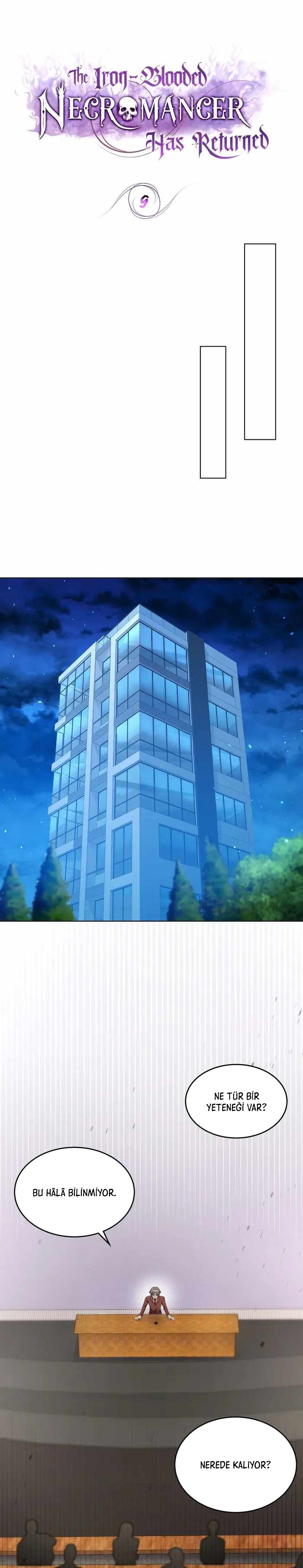 The Iron-Blooded Necromancer Has Returned - Bölüm 9