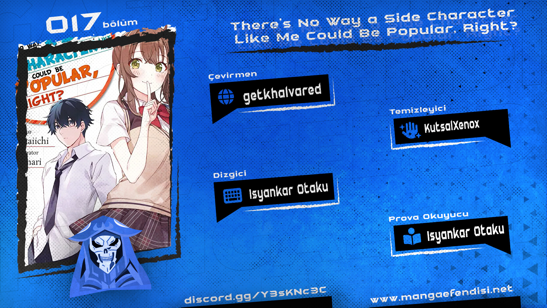 There's No Way a Side Character Like Me Could Be Popular, Right? - Bölüm 17