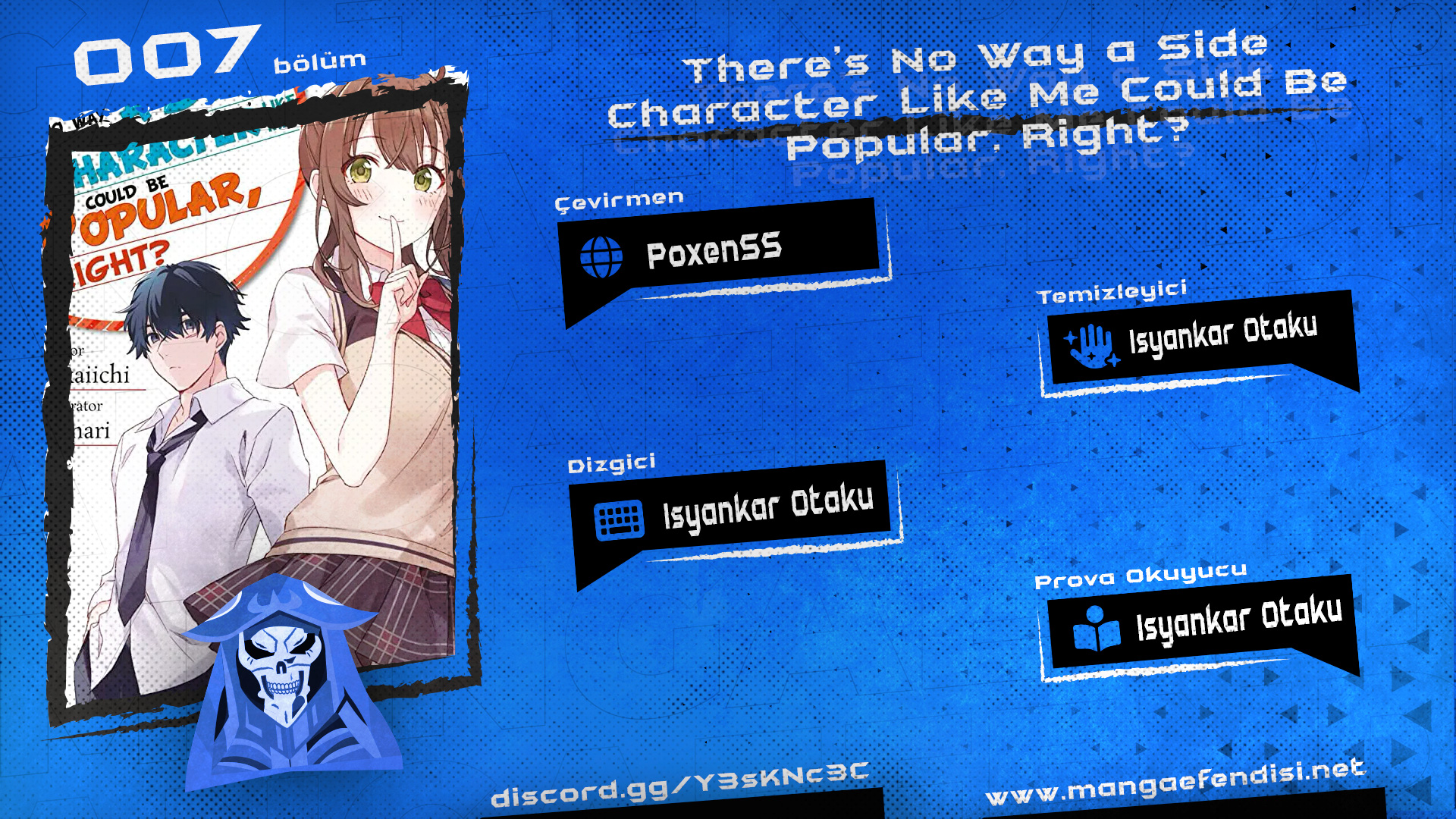 There’s No Way a Side Character Like Me Could Be Popular, Right? – Bölüm 7