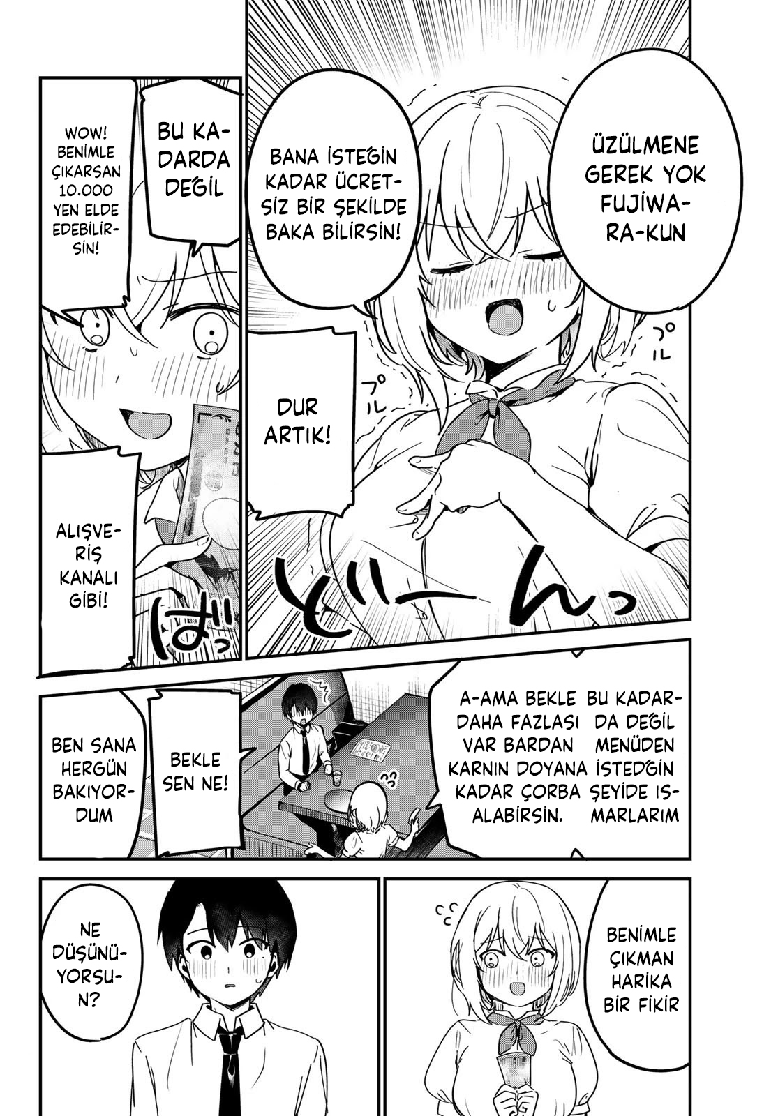 The Girl I Like Confessed to Me While Handing Me Cash - Bölüm 3