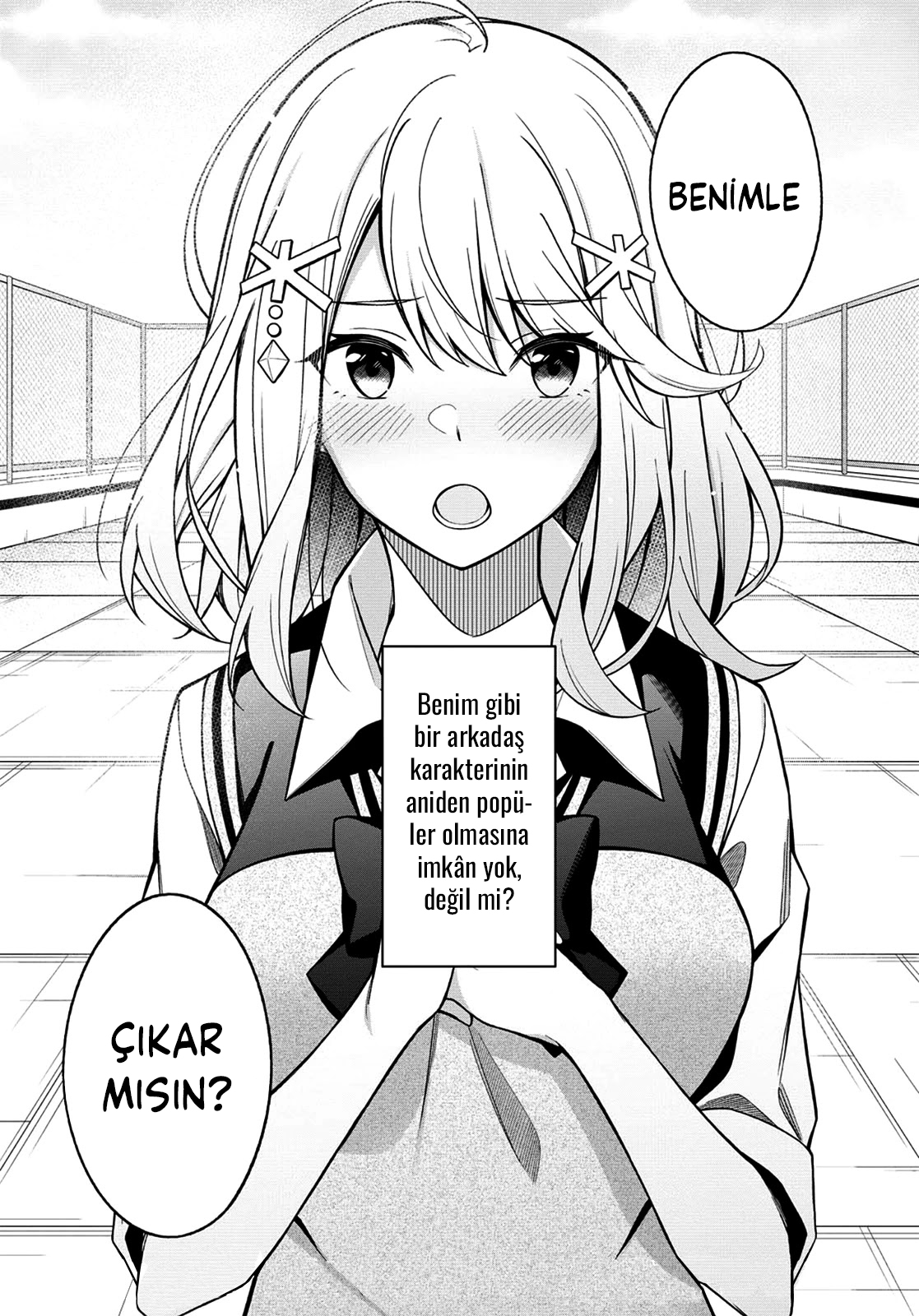 There’s No Way a Side Character Like Me Could Be Popular, Right? – Bölüm 1