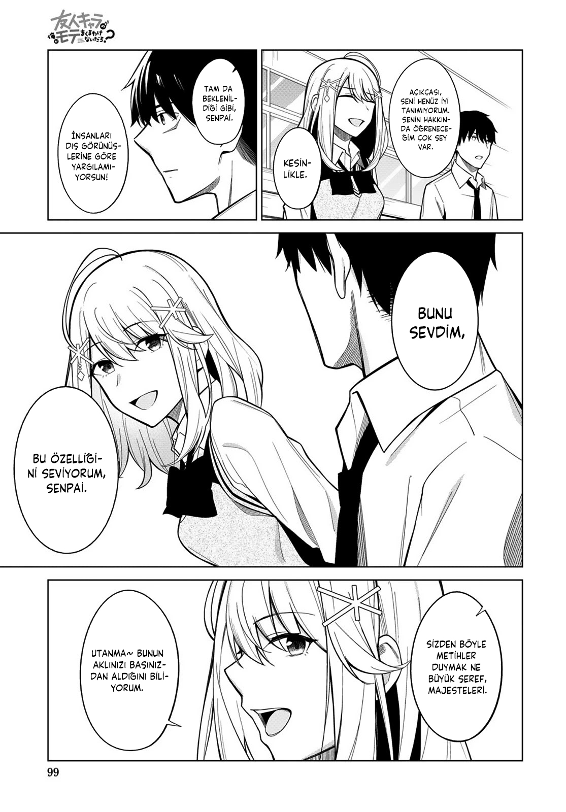 There’s No Way a Side Character Like Me Could Be Popular, Right? – Bölüm 3