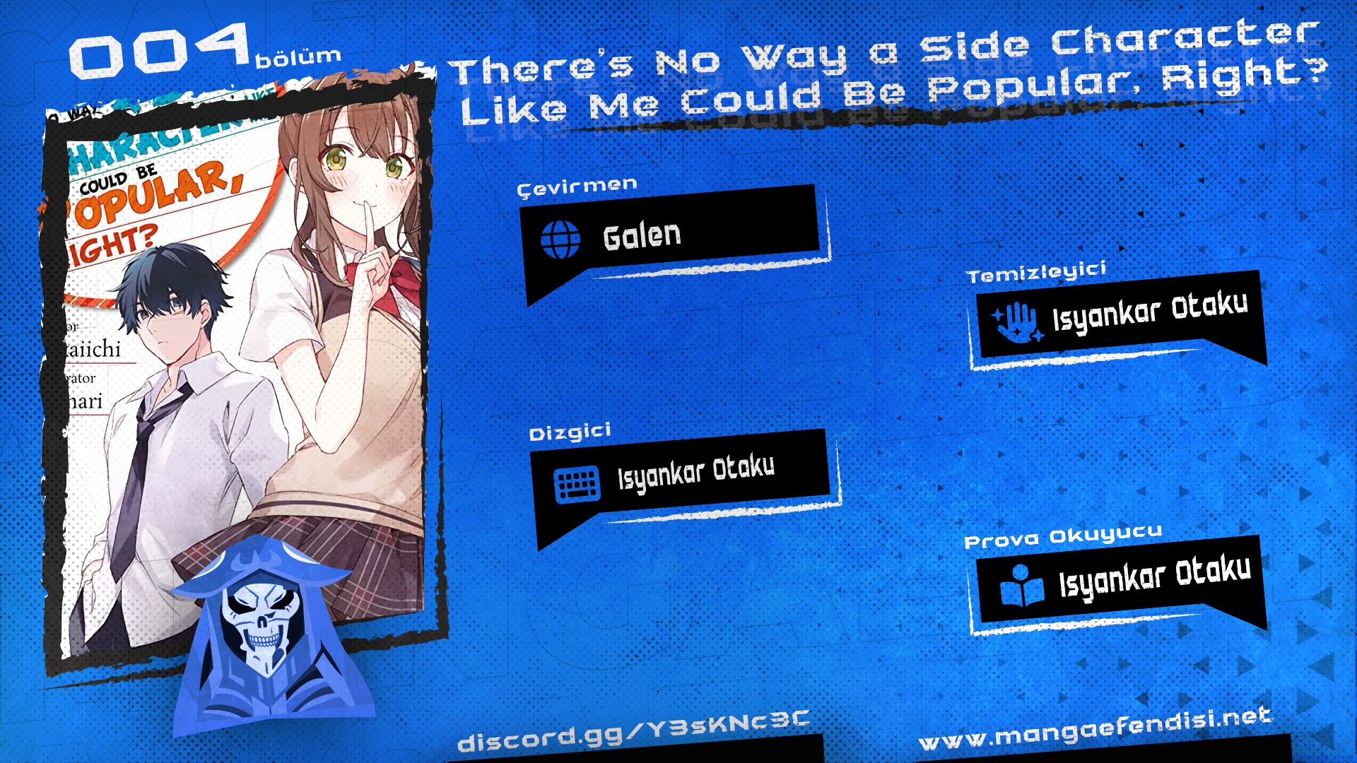 There’s No Way a Side Character Like Me Could Be Popular, Right? – Bölüm 4