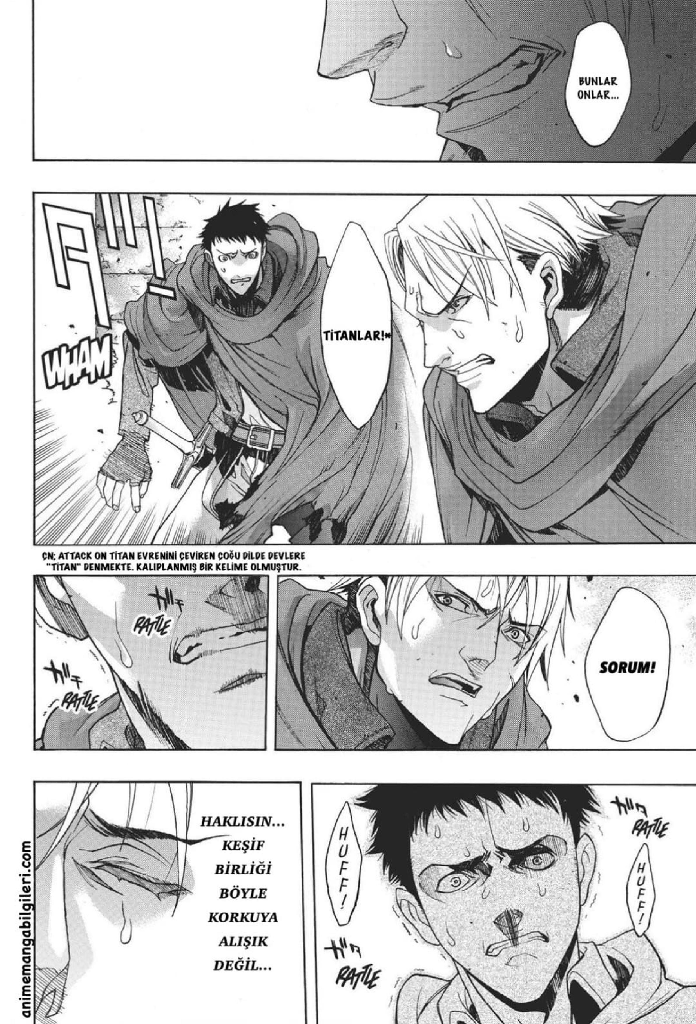 Shingeki no Kyojin - Before the Fall - Bölüm 1