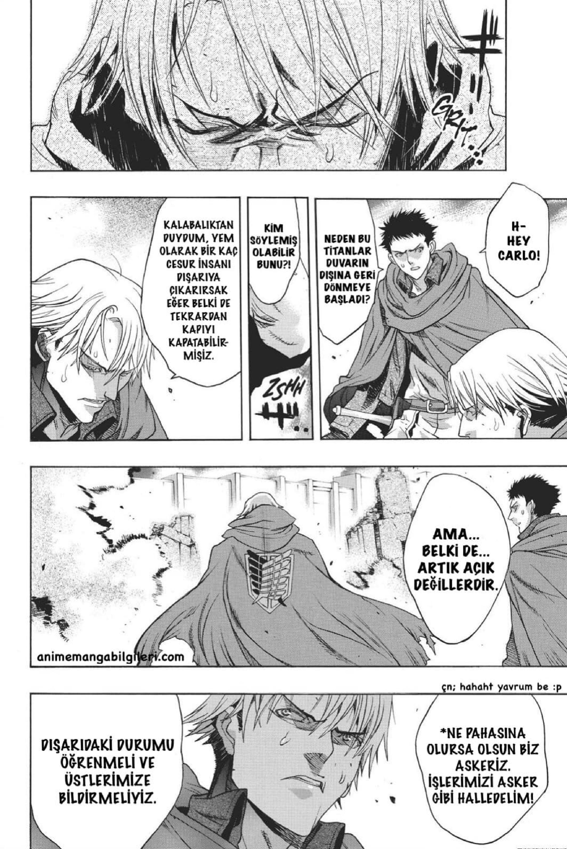Shingeki no Kyojin - Before the Fall - Bölüm 1