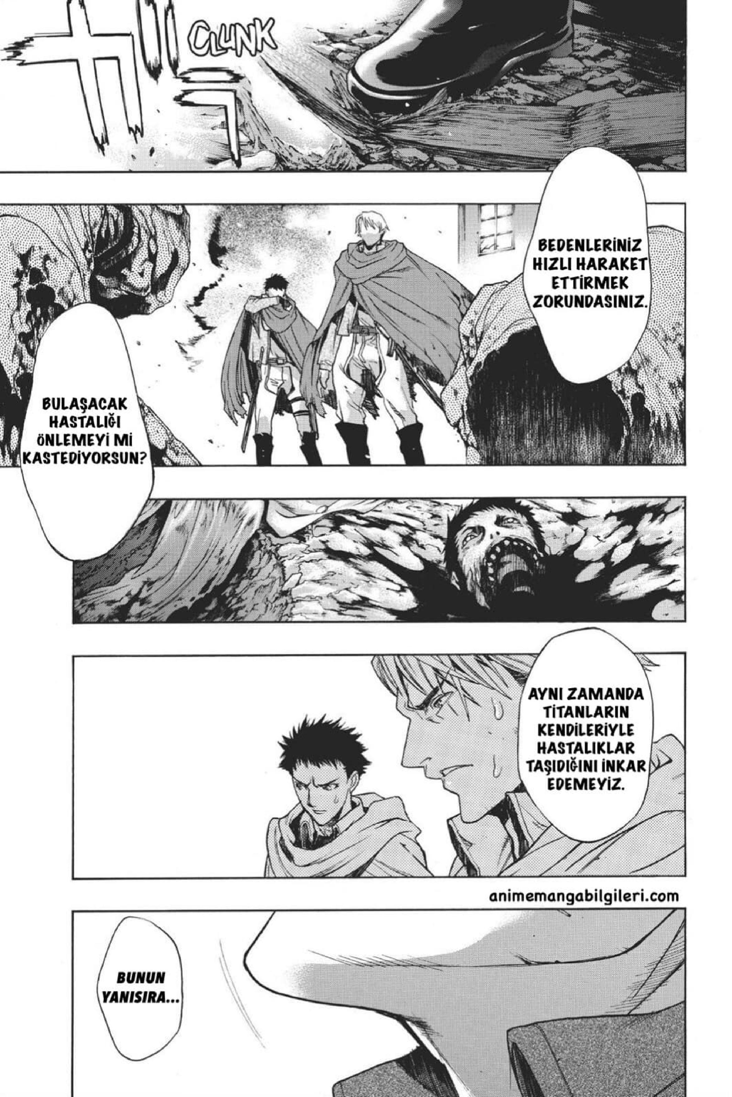 Shingeki no Kyojin - Before the Fall - Bölüm 1