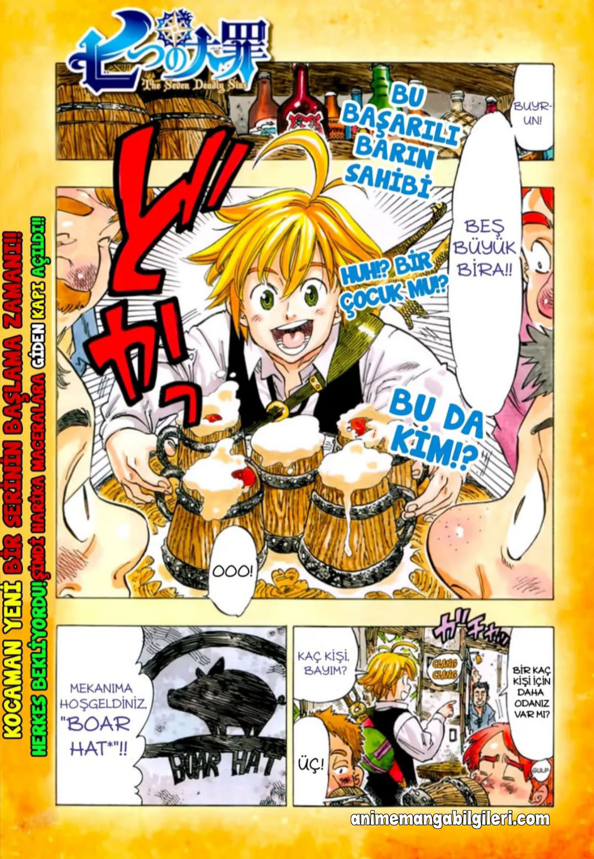 Nanatsu no Taizai - Bölüm 1 - Yedi Ölümcül Günah