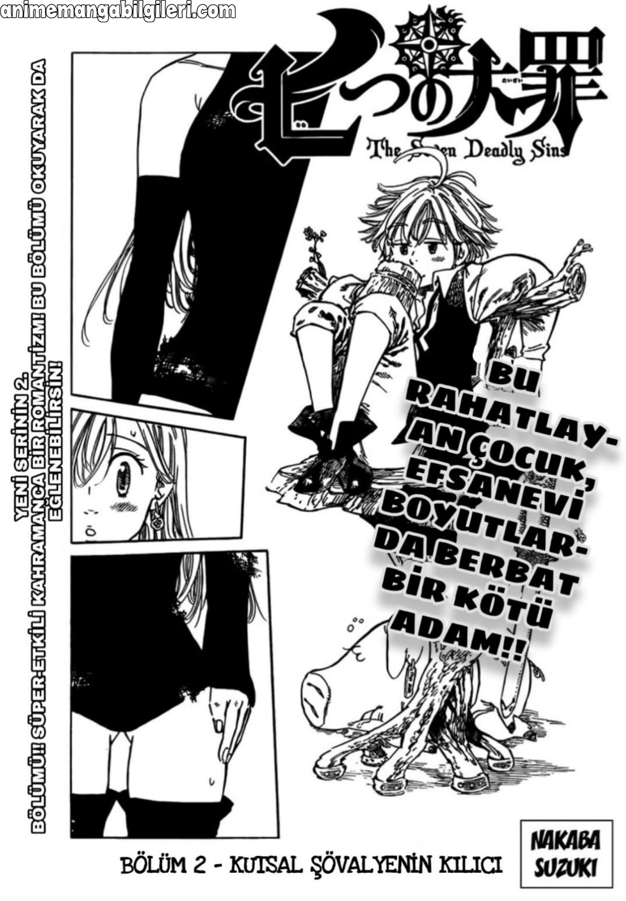Nanatsu no Taizai - Bölüm 2 - Kutsal Şövalyenin Kılıcı