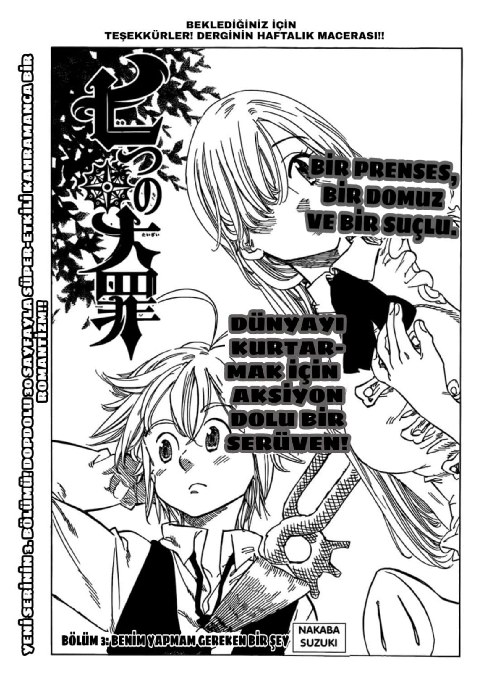 Nanatsu no Taizai - Bölüm 3 - Benim Yapmam Gereken Bir Şey