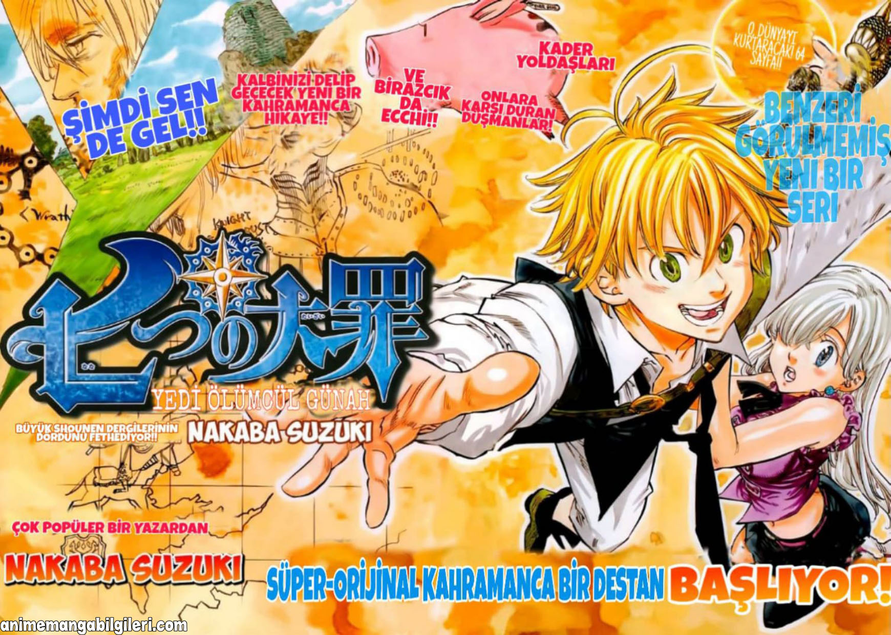 Nanatsu no Taizai - Bölüm 1 - Yedi Ölümcül Günah
