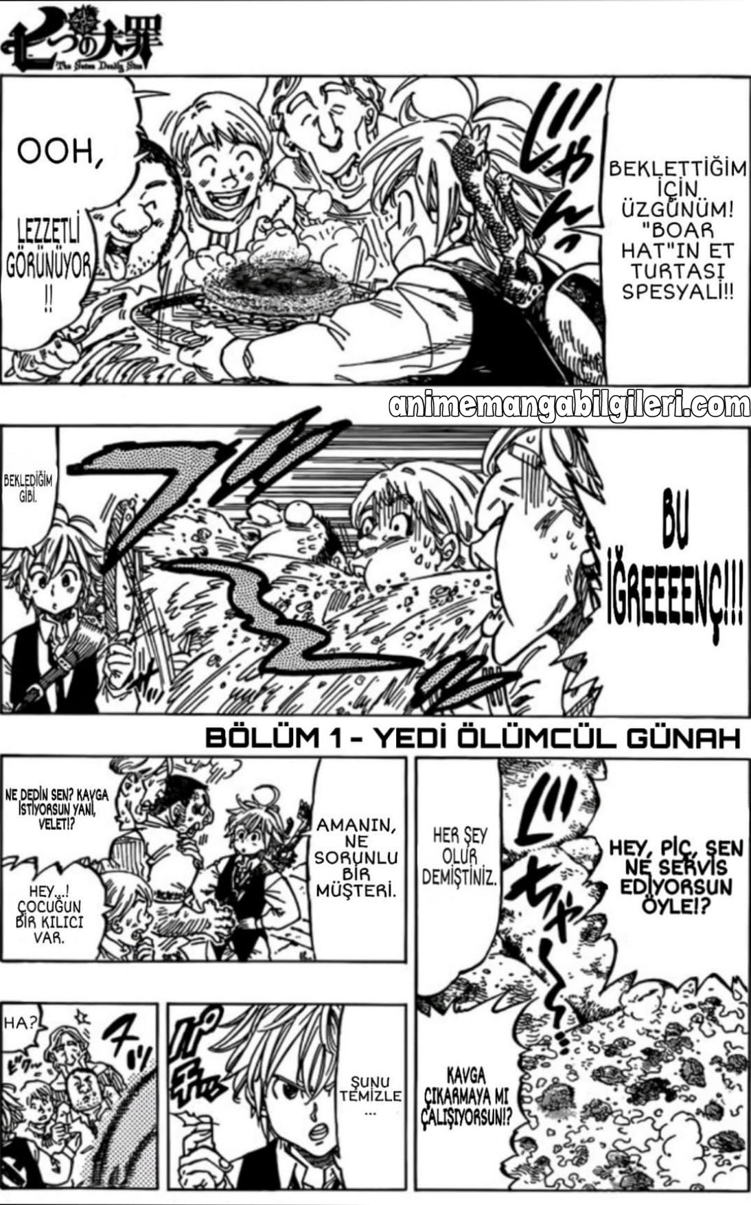 Nanatsu no Taizai - Bölüm 1 - Yedi Ölümcül Günah
