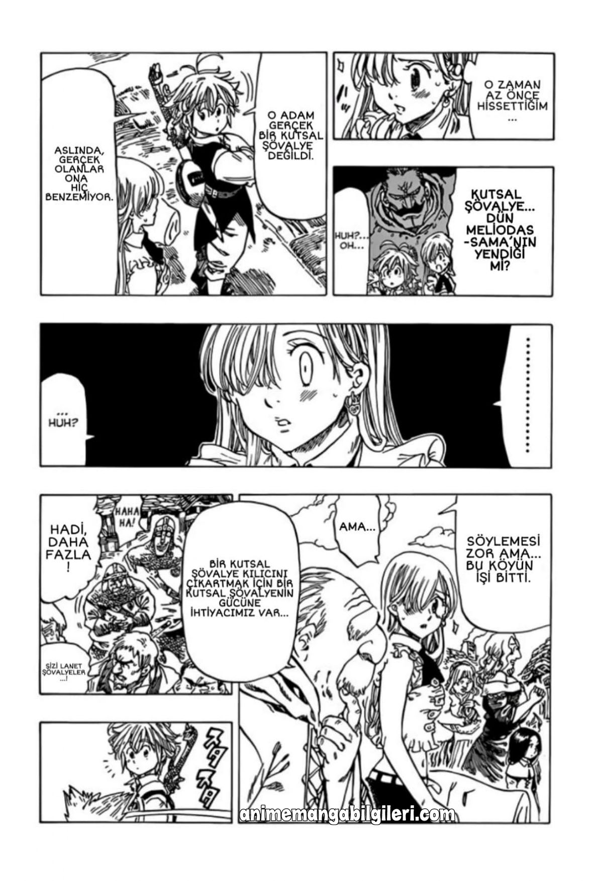 Nanatsu no Taizai - Bölüm 2 - Kutsal Şövalyenin Kılıcı