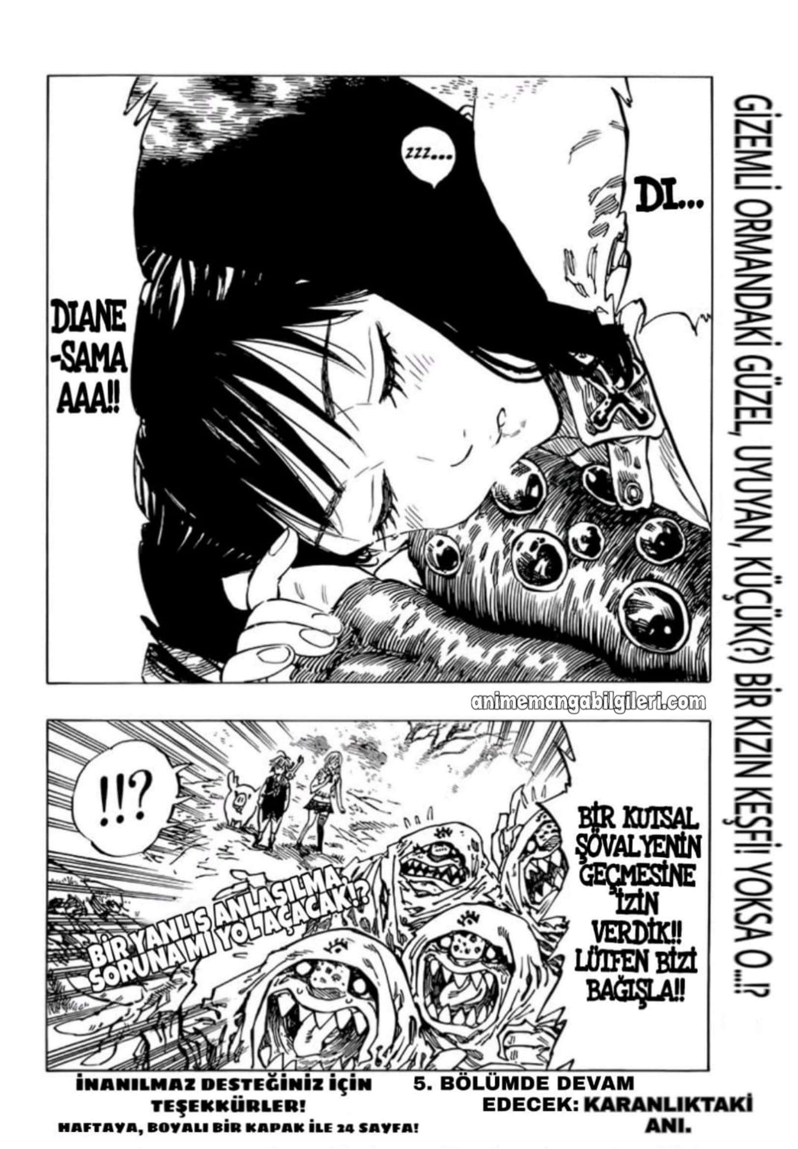 Nanatsu no Taizai - Bölüm 4 - Uyuyan Ormanın Günahı