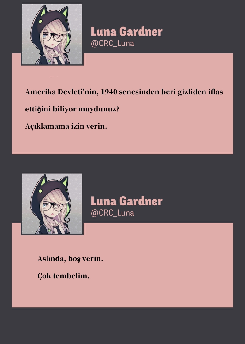 '@CRC_Luna's Conspiracy Research Club - Bölüm 1